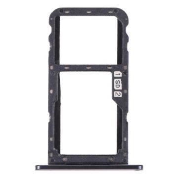 Lenovo Z5 L78011 SIM Card Tray + Micro SD Card Tray (Grey) - 1