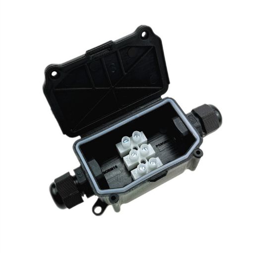 IP66 Waterproof Two-way Junction Box with PA10 Terminal - 1