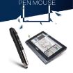 PR-08 1600DPI Wireless Whiteboard Pen Mouse - Silver Gray - 9