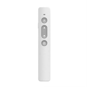 Wireless Infrared Laser Pointer Pen - White - 1
