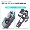 Airtag Tracker Bike Holder with Water Bottle Cage - Bicycle Mount - 4