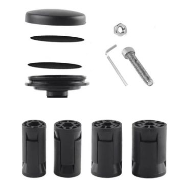 Airtag Bike Hidden Mount Front Fork Down Tube Anti-theft GPS Holder - 1