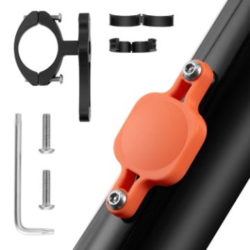 Orange Bicycle Tracker Anti-Lost Cover for AirTag - 1