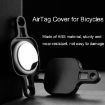Bicycle Tracker Anti-Lost Cover for AirTag - Black - 6