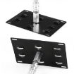 Front Bumper Tow Hook License Plate Bracket for Toyota Yaris - 2