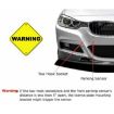 Front Bumper Tow Hook License Plate Bracket for Mazda/Lexus - 7