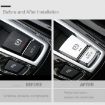 SRXTZM Parking Brake Switch P Button Cover for BMW F10 F07 F01 X3 F25 X4 F26 Silver - 4