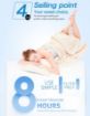 2 PCS 2 in 1 Anti Snoring Air Purifier - White - 9