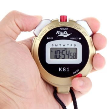 KISLO K81 Stopwatch Professional Chronograph Handheld Digital LCD Sports Counter Timer - 1