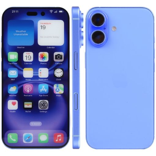 iPhone 16 Color Screen Dummy Display Model (Ultramarine) - 1