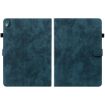 Nokia T10 Tablet Case - Dark Blue Tiger Pattern PU - 2