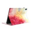 Nokia T10 Watercolor Pattern Flip Leather Tablet Case - Spring Cherry - 4