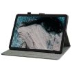 Nokia T20 10.4 2021 Tablet Case - Tiger Pattern PU, Dark Green - 4
