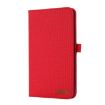 Nokia T10 Red Tablet Leather Case - Fabric PU + TPU Flip - 2