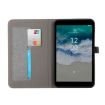 Nokia T10 Fabric PU + TPU Flip Tablet Leather Case - Grey - 4