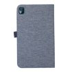 Nokia T10 Fabric PU + TPU Flip Tablet Leather Case - Dark Blue - 3
