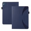 Nokia T10 8.0 Litchi Texture Leather Tablet Case - Dark Blue - 2