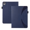 Nokia T21 10.4 2022 Litchi Leather Tablet Case - Dark Blue - 2