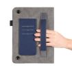 Nokia T21 10.4 2022 Litchi Leather Tablet Case - Dark Blue - 6