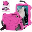Nokia T20 10.36 2021 Ice Baby EVA Shockproof Tablet Case - Rose Red+Black - 1