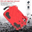 Nokia T20 10.36 2021 Ice Baby EVA Shockproof Hard PC Tablet Case - Red+Black - 6