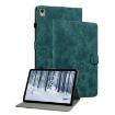 Nokia T21 Tiger Pattern Flip Leather Tablet Case - Dark Green - 1