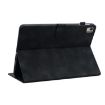 Nokia T10 Lily Embossed Leather Tablet Case - Black - 6