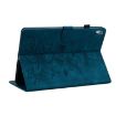 Nokia T21 Lily Embossed Leather Tablet Case - Dark Blue - 6