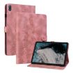 Nokia T20 10.4 2021 Tablet Case - Pink Embossed Leather - 1