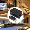 RF Wireless Controller/LED Single Color Dimmer, DC 12V Black - 5
