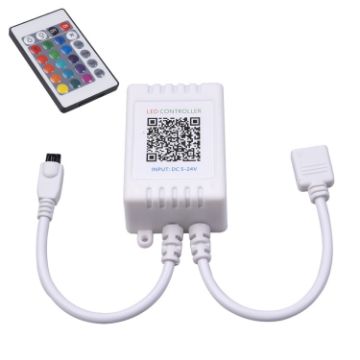 Bluetooth LED RGB Controller with Remote - JH-RGB02 - White - 1