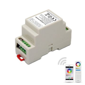 LS2S 5 in 1 DIN Rail LED Strip Controller, DC12V-24V - Google Shopping Ads - 1