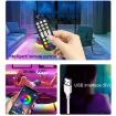 24-Key 2.4G LED Light Strip Controller - Colorful Running Water - White - 6