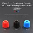 KZ 6 PCS Memory Foam Earbuds Kit - Size L, M, S - 6