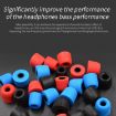 KZ 6 PCS Memory Foam Earbuds Kit - Size L, M, S - 8