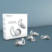 iMeBoBo A1 Shark Fin Nano Silicone Earplugs, Three Layer Grey - 7