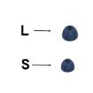 Samsung Galaxy Buds2 Wireless Earphone Silicone Earplug Sleeve Midnight Blue - 3