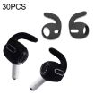 30PCS Black Ultra-thin Ear Caps for Apple Airpods Pro - 1