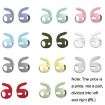 30PCS Black Ultra-thin Ear Caps for Apple Airpods Pro - 2