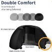 Slow Rebound Foam Earmuffs for AirPods Pro - Size M - Black - 3
