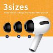 Slow Rebound Foam Earmuffs for AirPods Pro - Size M - Black - 5