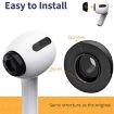 Slow Rebound Foam Earmuffs for AirPods Pro - Size S - Black - 4
