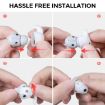Beats Studio Buds AhaStyle PT172 Earphone Silicone Ear Caps + Case (White) - 6