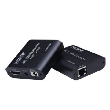 HDMI to RJ45 120m Network Extender - 4K HD - US Plug - 1
