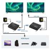 HDMI to RJ45 120m Network Extender - 4K HD - US Plug - 2
