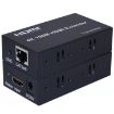 HDMI to RJ45 Ethernet Cable Extender 100m - 4K HD Signal Amplifier - EU Plug - 1