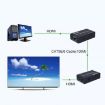HDMI to RJ45 Ethernet Cable Extender 100m 4K HD Signal Amplifier - UK Plug - 6