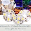 4W 4 LEDs Module Lamp Ceiling Lighting Source 28mm, DC12V (Warm White) - 4