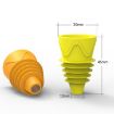 Fruit Fly Catch Trap Insect Mosquito Luring Fly Tools - 2pcs/Box (Orange) - 3
