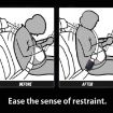 Car Seat Safety Belt Extender 36cm - Child & Pregnant Woman - EU/US Compliant - 4